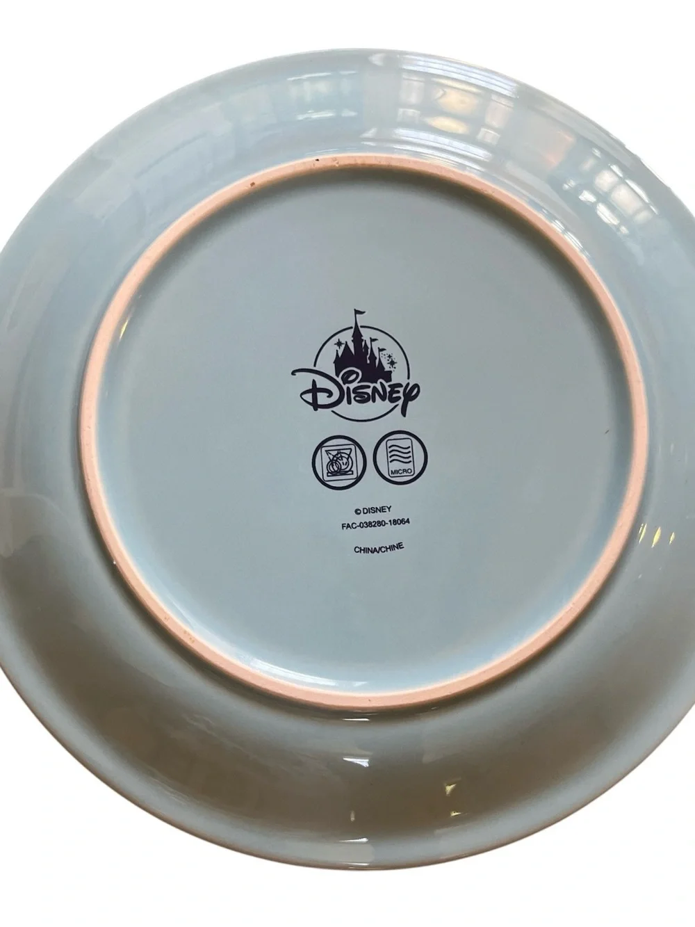 Disney Minnie & Mickey Ceramic Serving Plate & Bowl Snack Set - Yellow & Blue